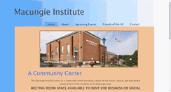 Desktop Screenshot of macungieinstitute.com